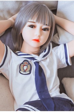 128cm (4ft2) Flat Chest Little Love Doll with Rosy Lips - Ella