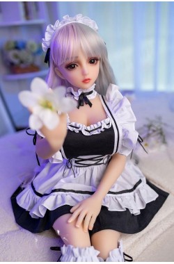 Anime sex doll Tiny 80cm (2ft6) in maid outfit - Pearl