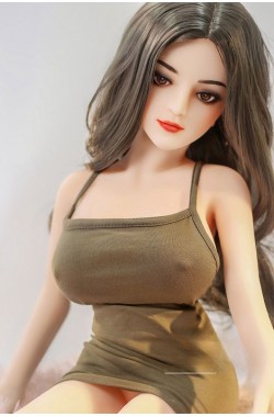 Violet: Realistic Face Small Sex Doll - 68cm (2.23ft) - Lightweight at 11.02lb - Perfectly Compact